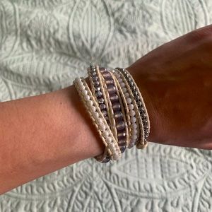 Victoria Emerson Beaded Wrap Bracelet
